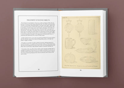 Hardcover book titled "Pencil Sketching (Revised Edition)" by GW Koch, featuring a cover with pencil sketches and art instructions.
