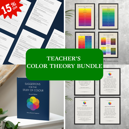 Teacher's Color Theory Bundle