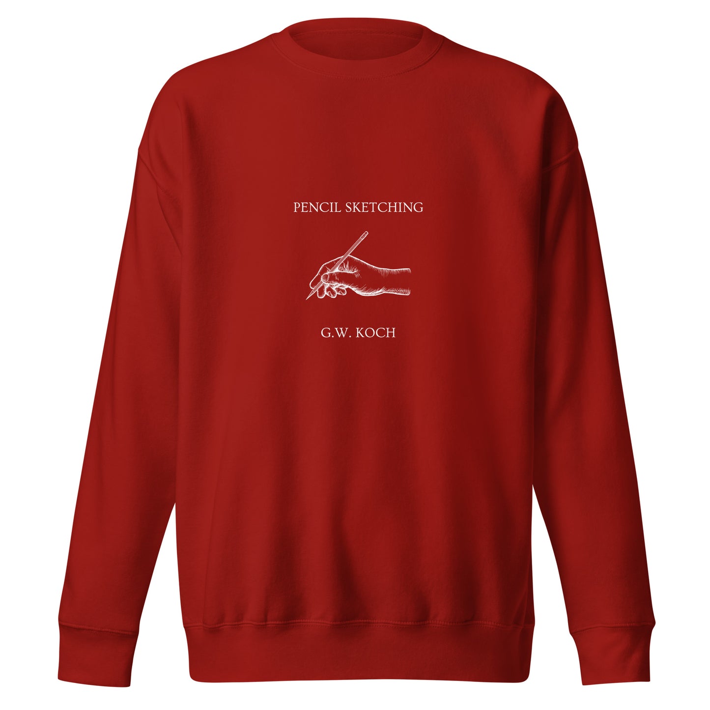 Pencil Sketching Unisex Premium Sweatshirt