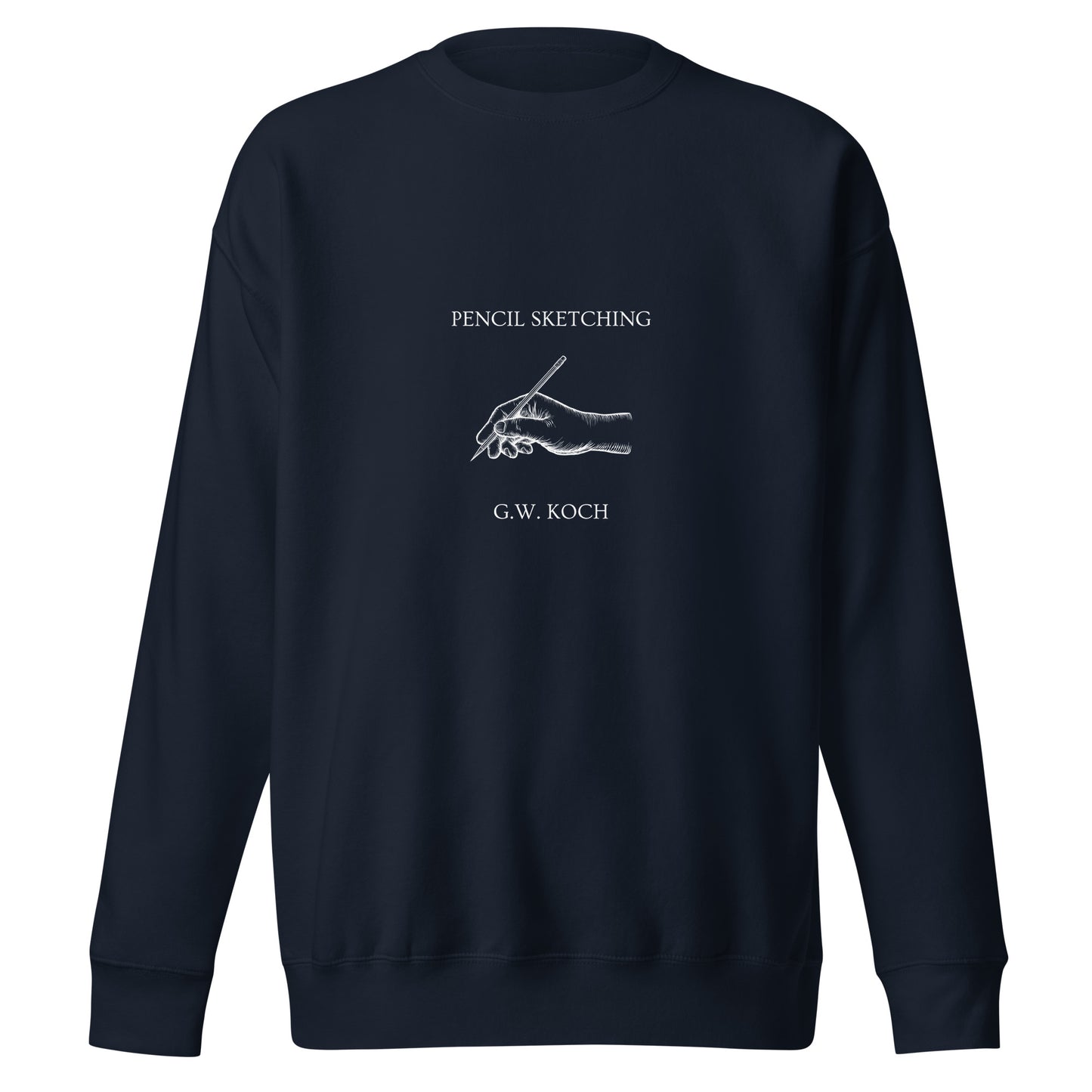 Pencil Sketching Unisex Premium Sweatshirt