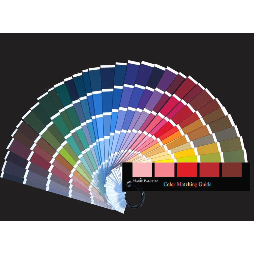 Magic Palette Color Matching Guide Swatch Fan