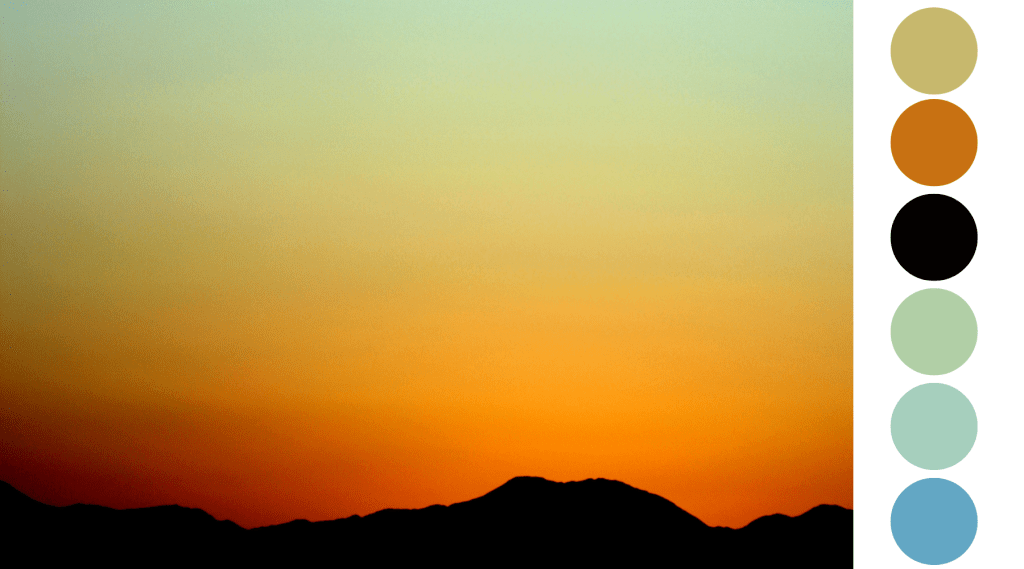 Ombre Sunset | The Natural Order of Color